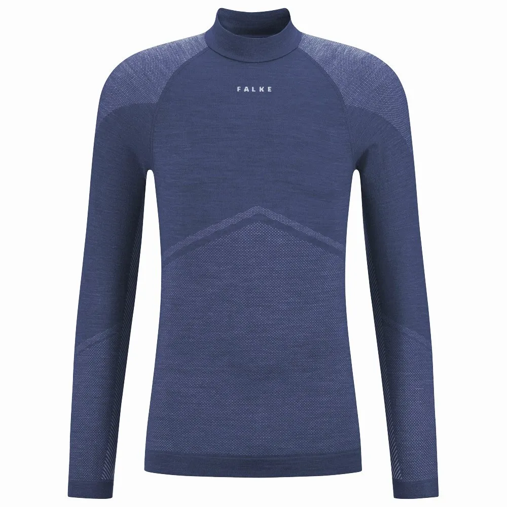 Technical underwear Falke ---Wool Tech Longsleeved Shirt Trend Space Blue