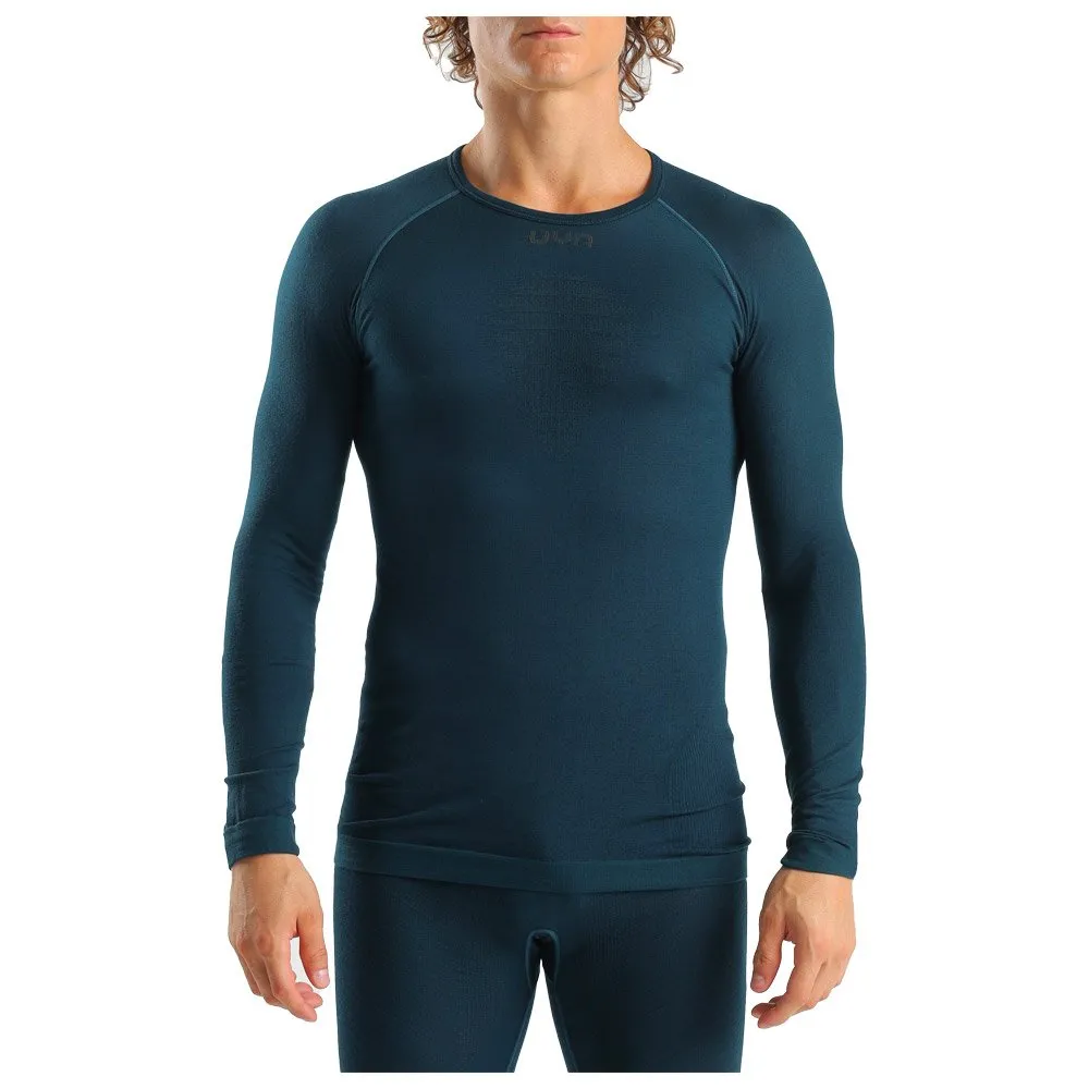 Technical underwear Uyn ---Uyn Man Energyon Biotech Uw Shirt Long Blue Poseidon