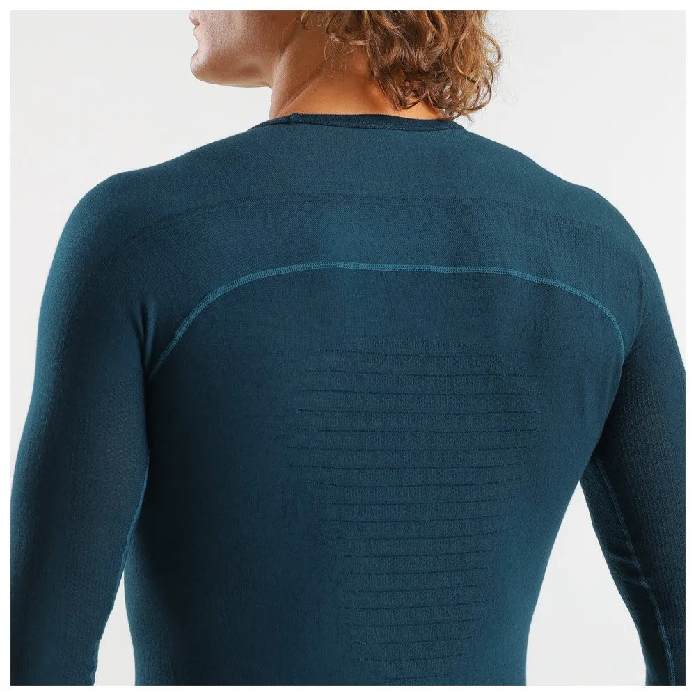 Technical underwear Uyn ---Uyn Man Energyon Biotech Uw Shirt Long Blue Poseidon