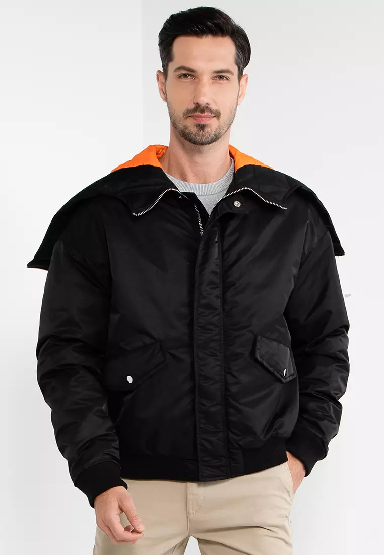 Topman Oversized Bomber Jacket