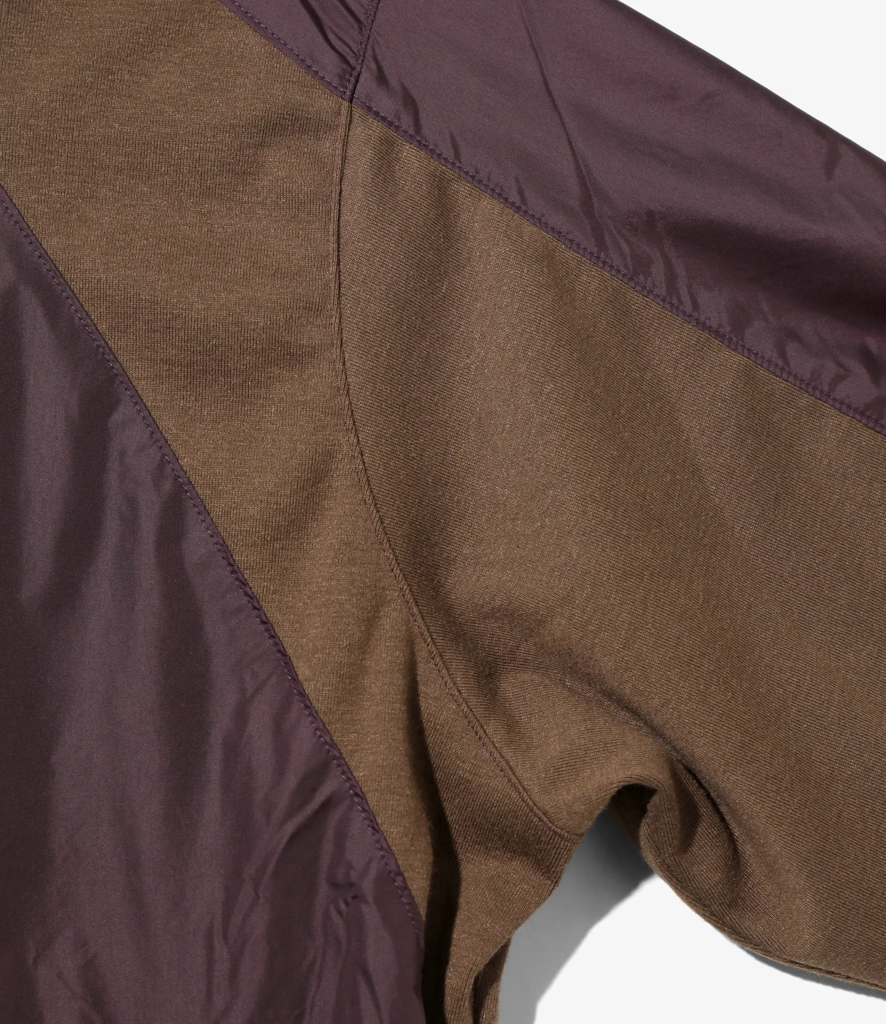 Track Jacket – Bordeaux Nylon Taffeta