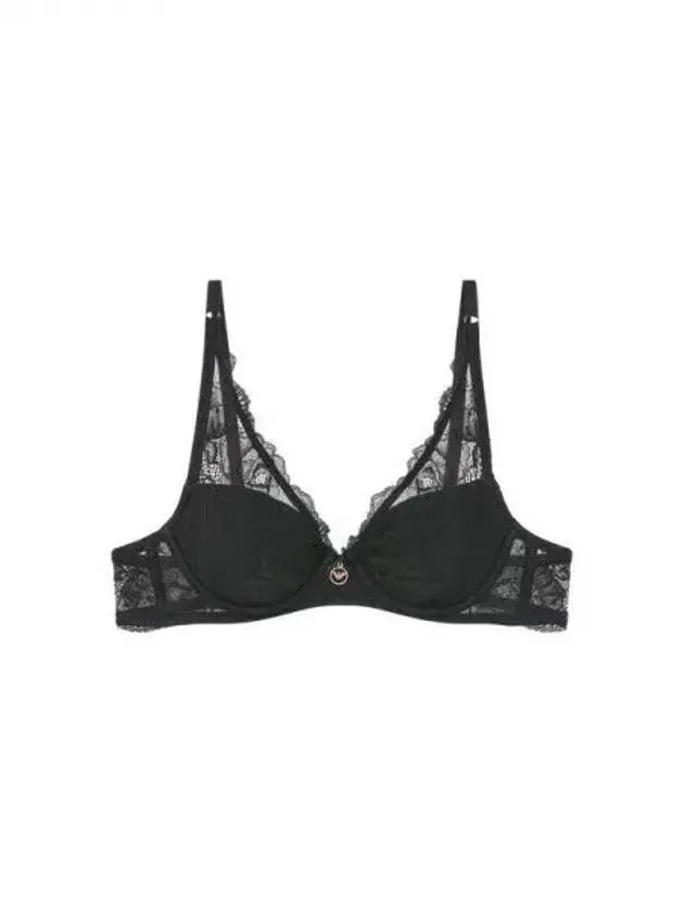 UNDERWEAR Overseas Station Season Big Chance 8 18 Women s Flower Lace Padded Bra Black 270177