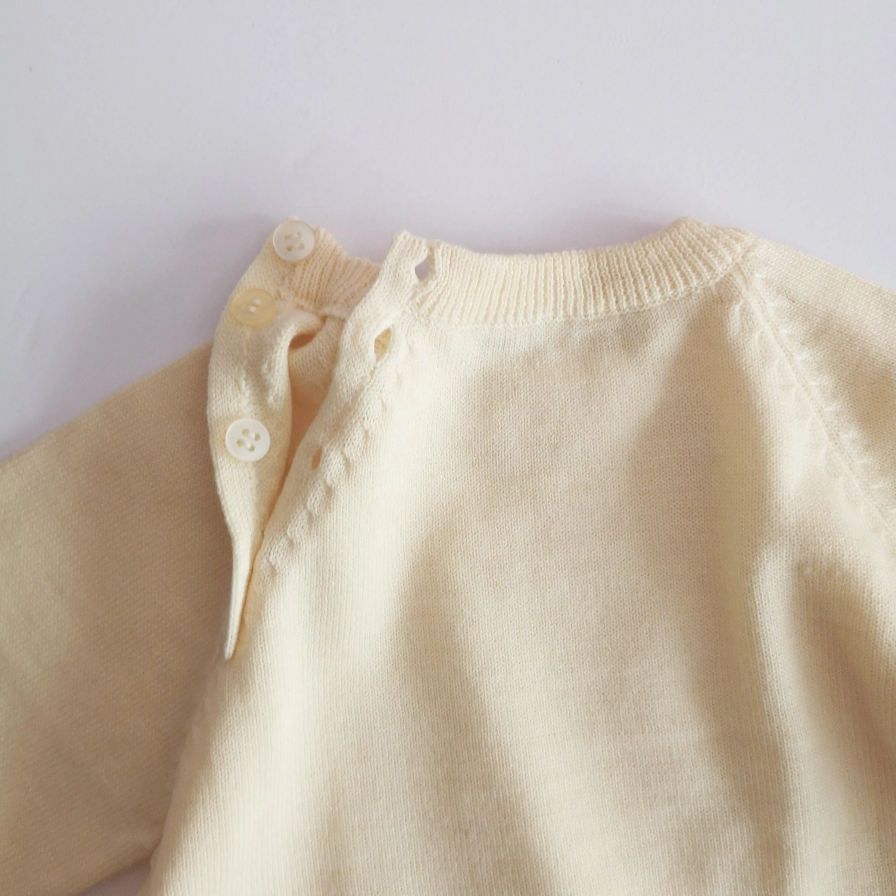 [Unworn] VINTAGE baby sweater (dead stock)