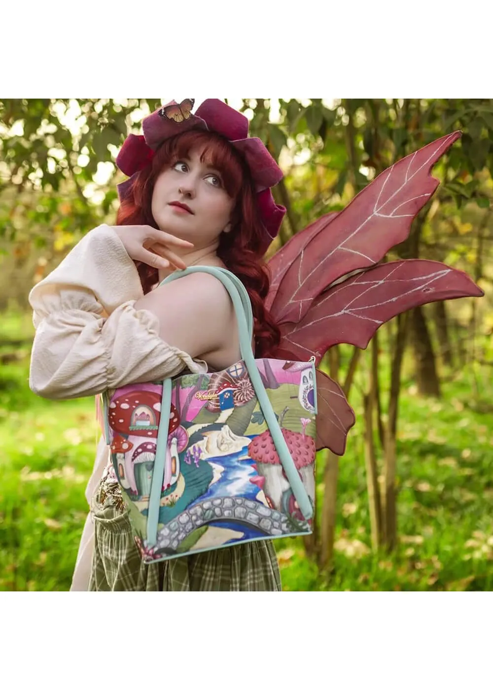 Vendula London Fairy Village Blaire Tote Bag