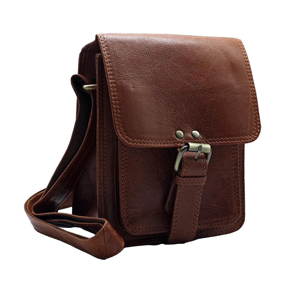 Vintage Look Unisex Bag with Adjustable Strap