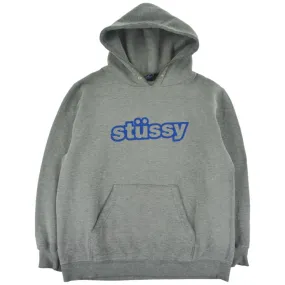 Vintage Stussy Spellout Hoodie Size S