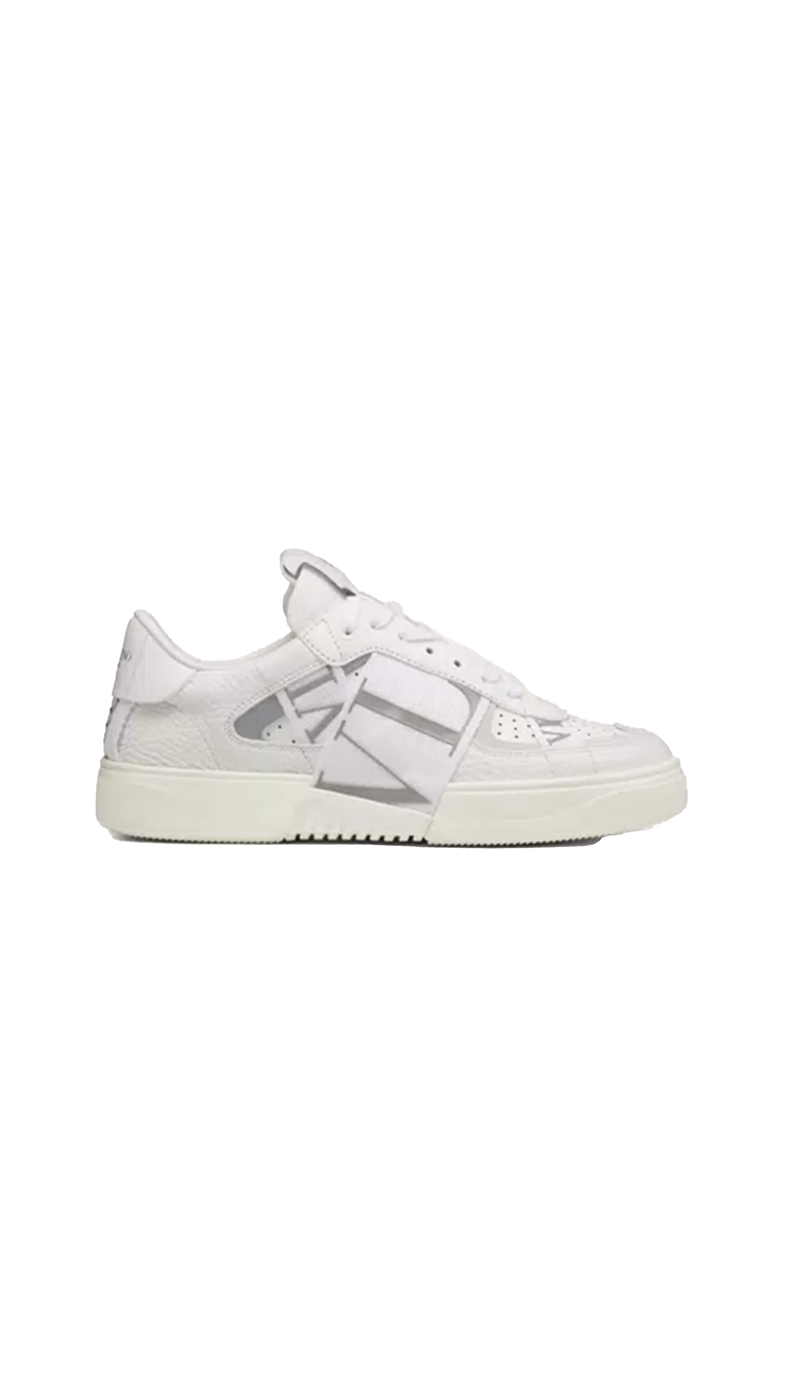 Vl7n Sneaker In Calf - White