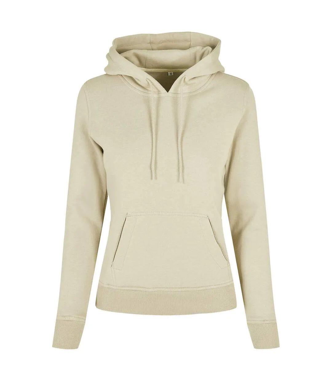 Womens/ladies organic hoodie soft yellow Build Your Brand