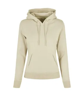 Womens/ladies organic hoodie soft yellow Build Your Brand