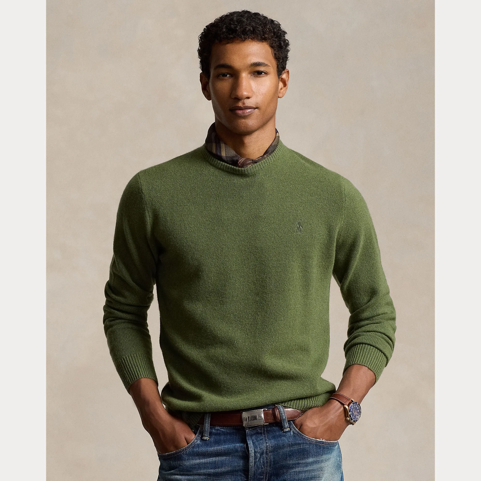 WOOL CREWNECK SWEATER