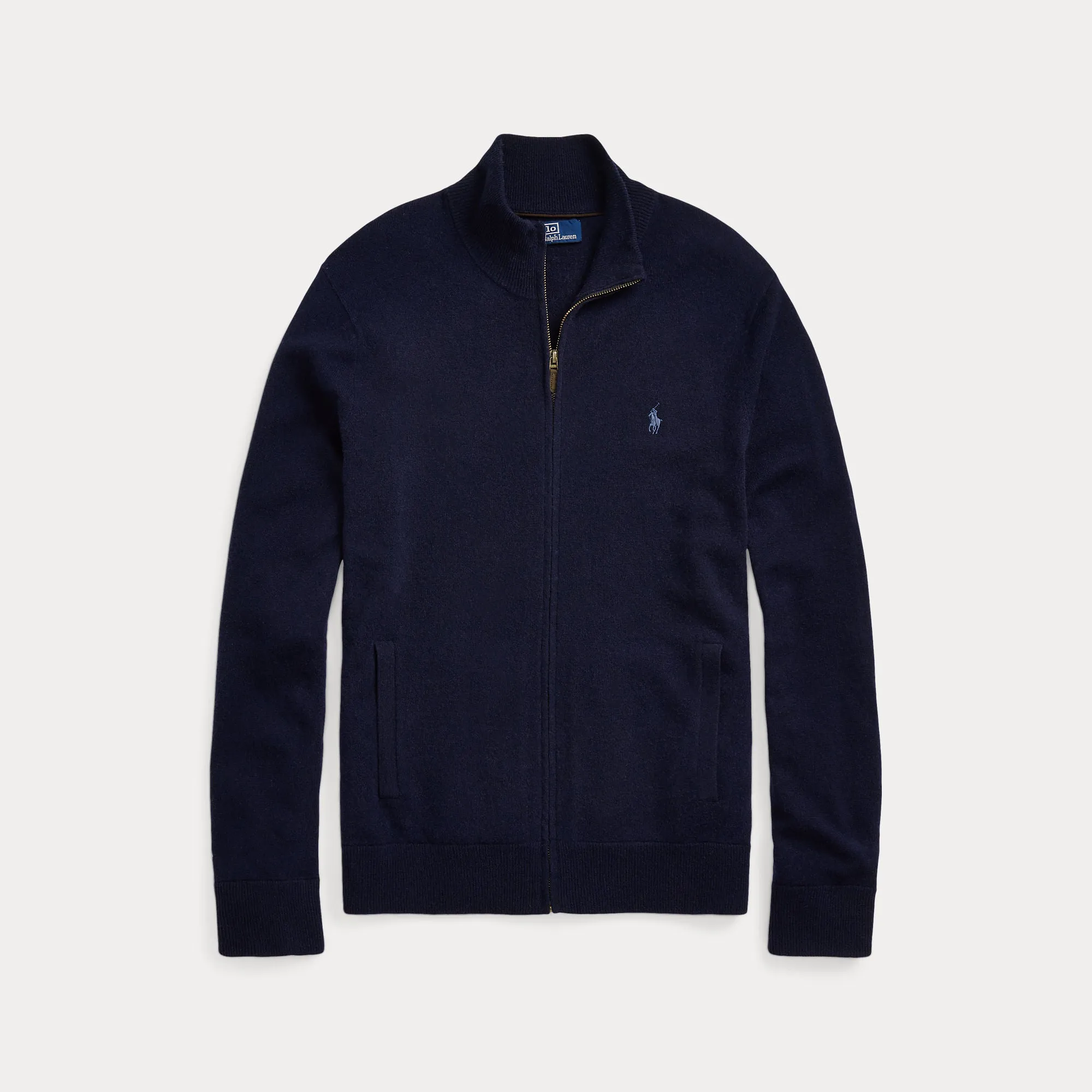 WOOL FULL-ZIP SWEATER