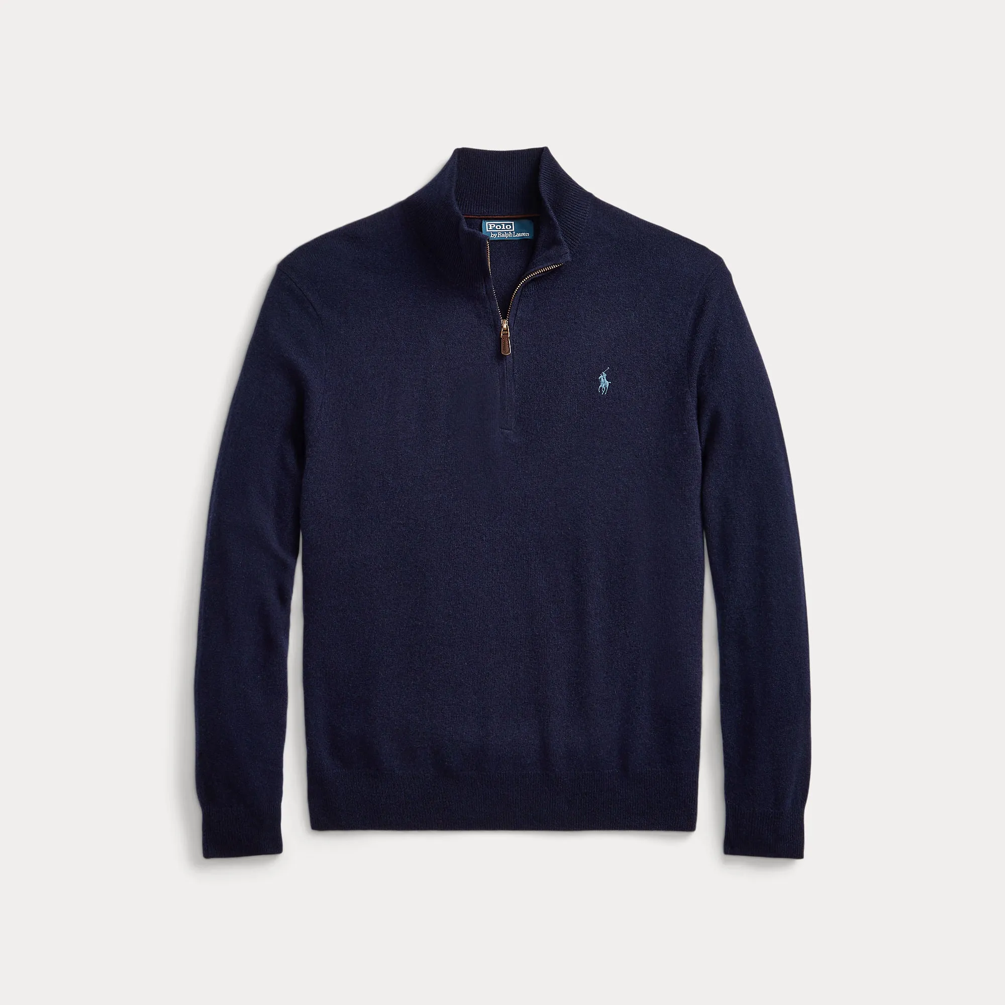 WOOL QUARTER-ZIP SWEATER