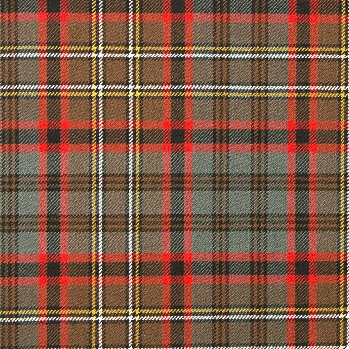 Wool Tartan Neckties | Weathered Colors — [ 17 Tartans ]