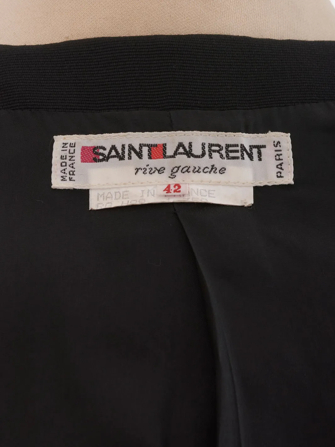 Yves Saint Laurent wool Tailleur